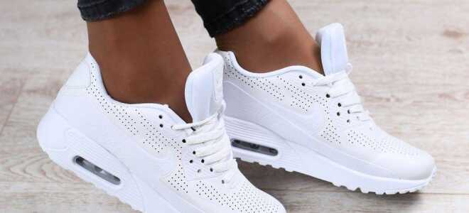 Как отбелить подошву кроссовок в домашних условиях