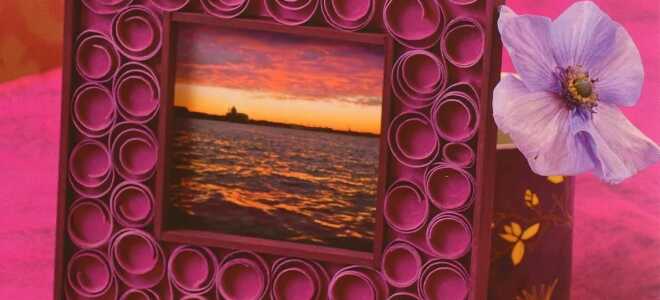 Как изготовить фоторамку из картона своими руками — пошаговая инструкция