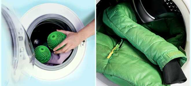 Для чего нужны шарики для стирки пуховиков