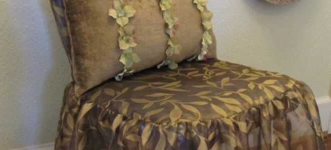 Подушки для стульев своими руками