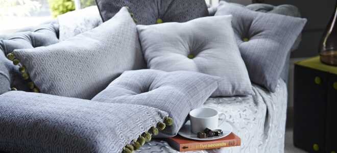 Разновидности и мастер-класс по изготовлению подушек для дивана