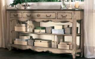 Как отреставрировать буфет своими руками