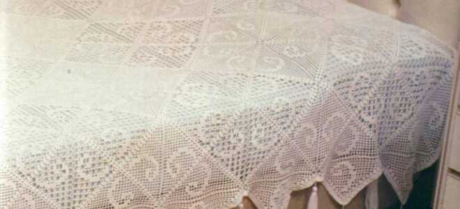 Как связать покрывало крючком