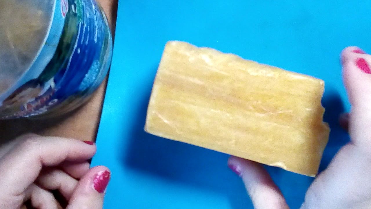 лизун из хозяйственного мыла