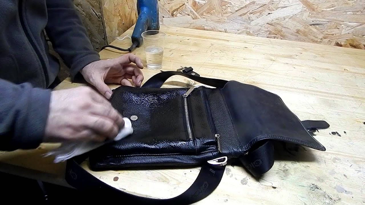 покраска кожи своими руками